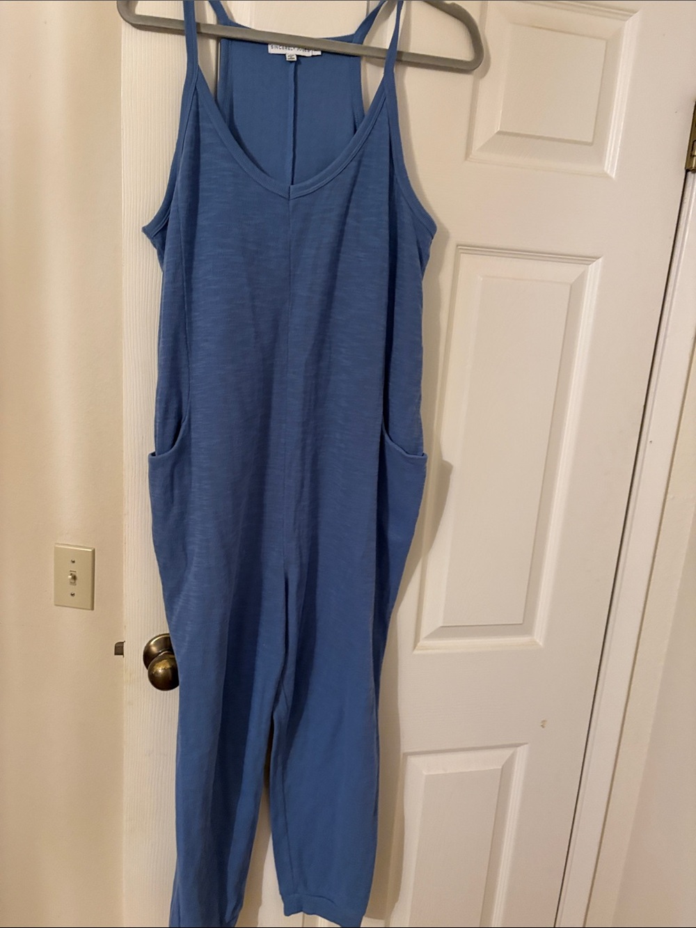 Sincerely Jules Blue Casual Jumpsuit with Pockets